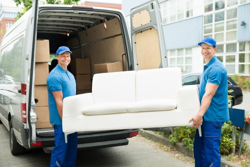 Man and van removals service for homes in Kensington