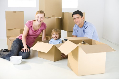 Professional packing services for a Kensington home move