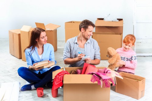 Kensington removals service supporting a home relocation