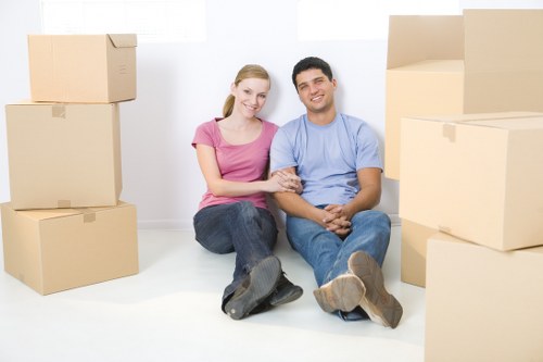 Man with van service in Kensington moving household items